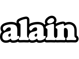 Alain panda logo