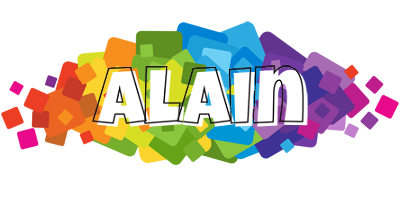 Alain pixels logo