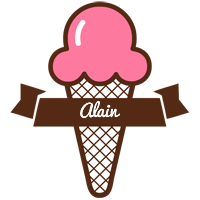 Alain premium logo