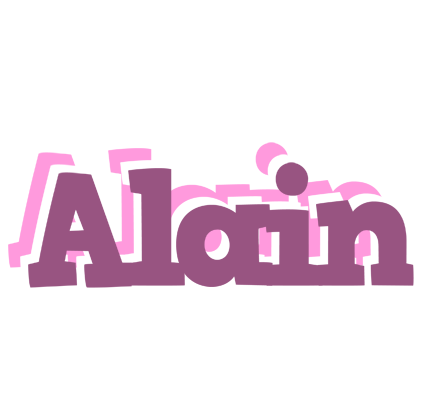 Alain relaxing logo