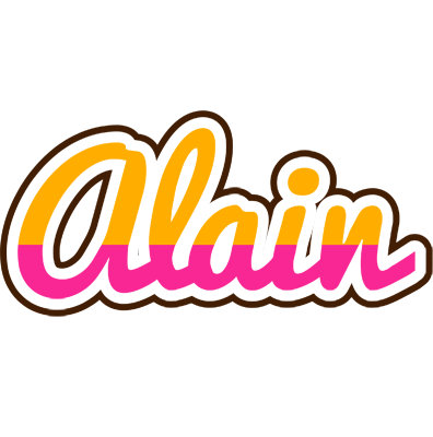 Alain smoothie logo