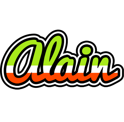 Alain superfun logo