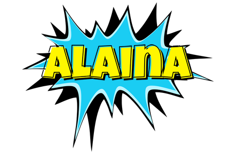 Alaina amazing logo