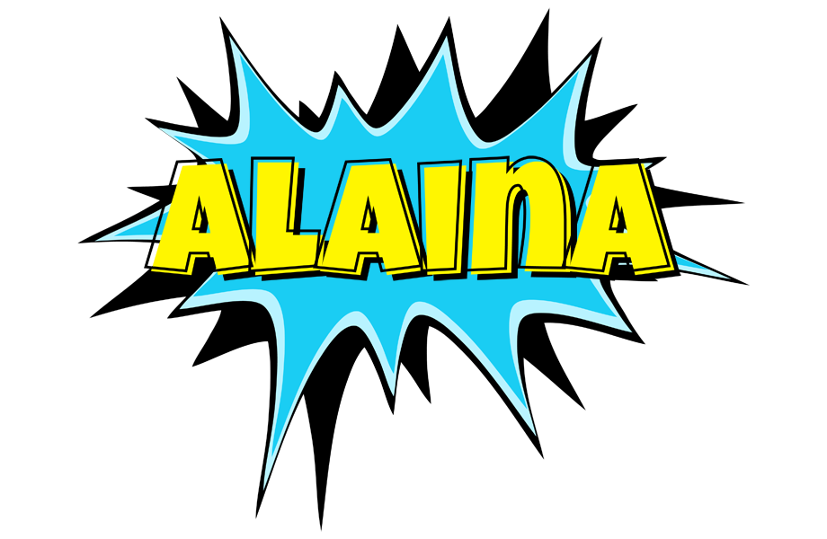 Alaina amazing logo