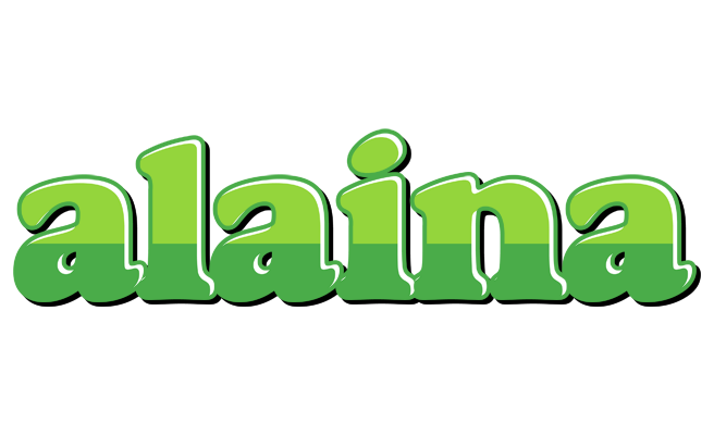 Alaina apple logo