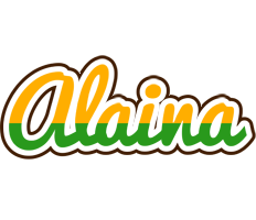 Alaina banana logo