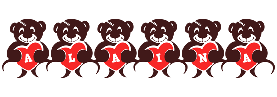 Alaina bear logo