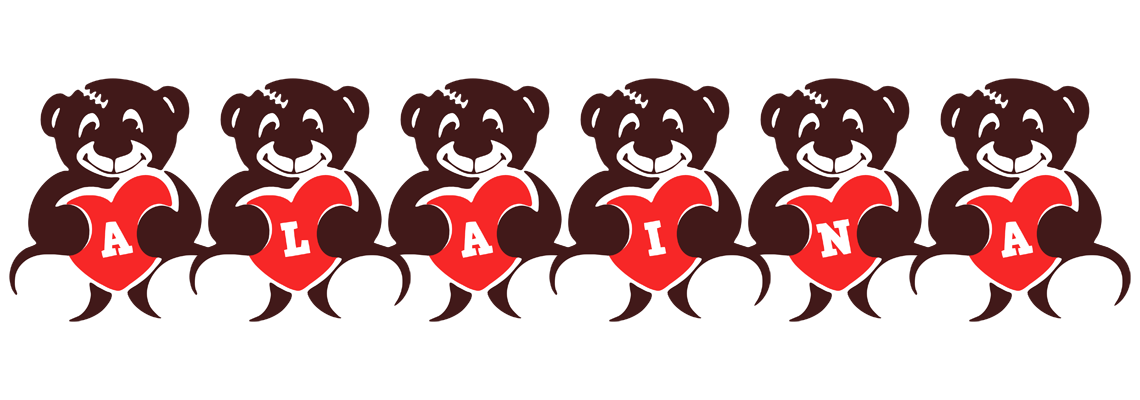 Alaina bear logo