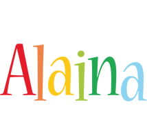 Alaina birthday logo