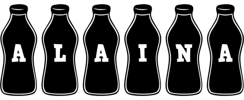 Alaina bottle logo