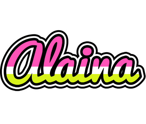 Alaina candies logo