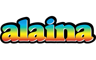 Alaina color logo