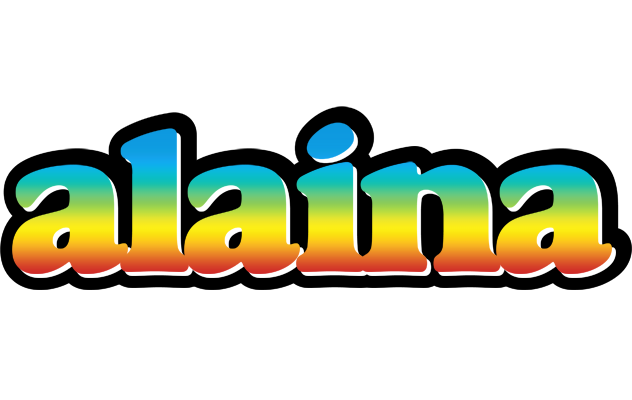 Alaina color logo