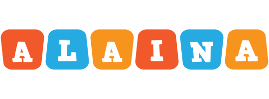 Alaina comics logo