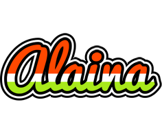 Alaina exotic logo