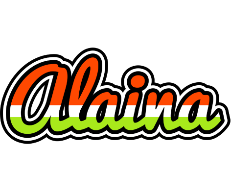 Alaina exotic logo