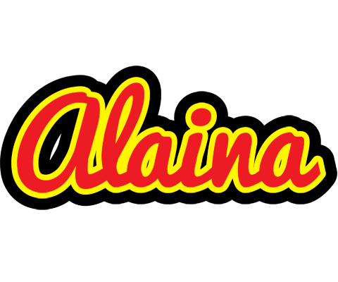 Alaina fireman logo