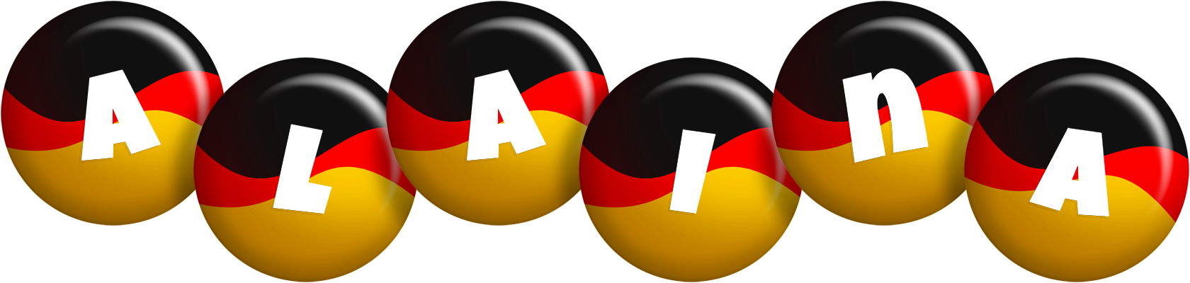Alaina german logo