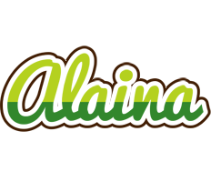 Alaina golfing logo