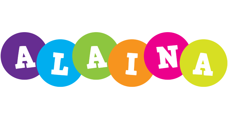 Alaina happy logo