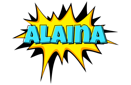 Alaina indycar logo