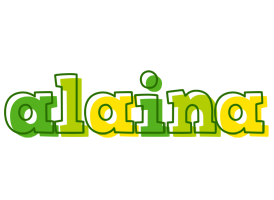 Alaina juice logo