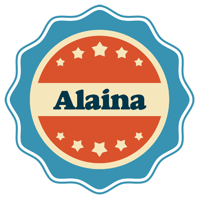 Alaina labels logo