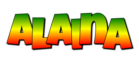 Alaina mango logo