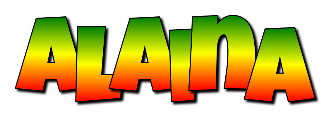 Alaina mango logo