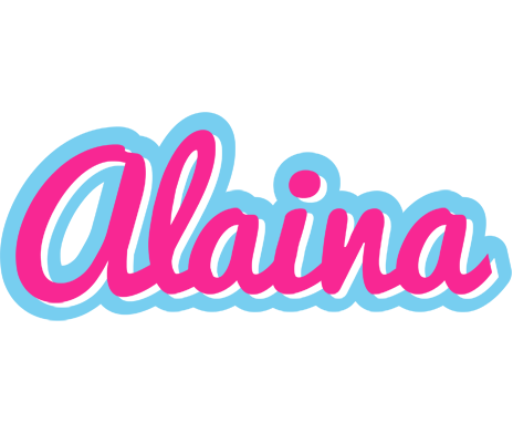 Alaina popstar logo