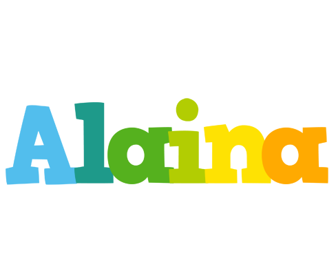 Alaina rainbows logo