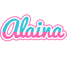 Alaina woman logo