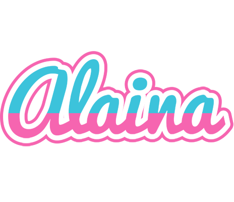 Alaina woman logo