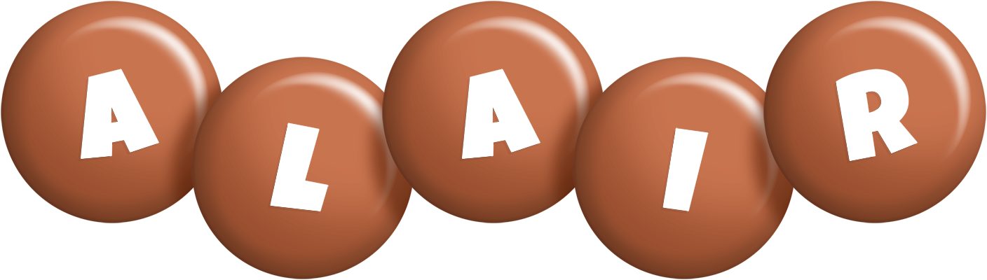 Alair candy-brown logo