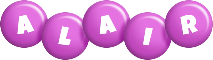 Alair candy-purple logo