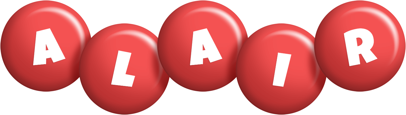 Alair candy-red logo