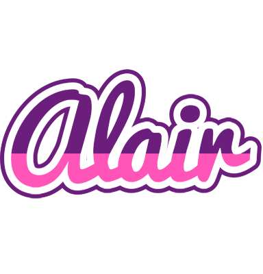 Alair cheerful logo