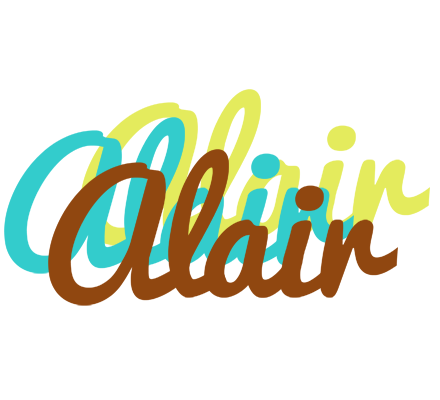 Alair cupcake logo