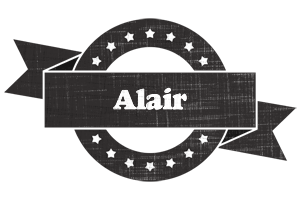 Alair grunge logo
