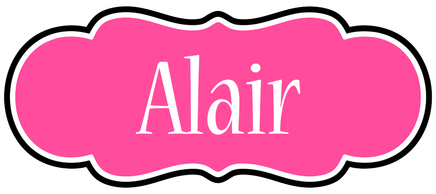 Alair invitation logo