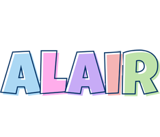 Alair pastel logo