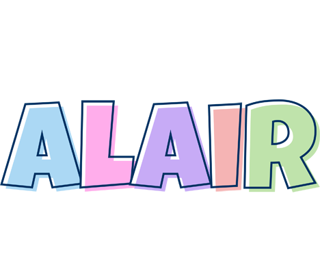 Alair pastel logo