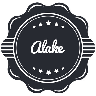Alake badge logo