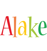 Alake birthday logo