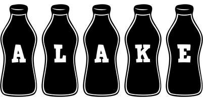 Alake bottle logo