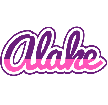 Alake cheerful logo