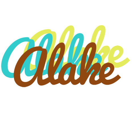 Alake cupcake logo