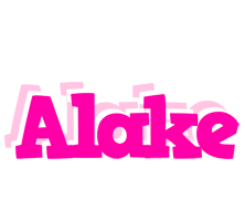 Alake dancing logo