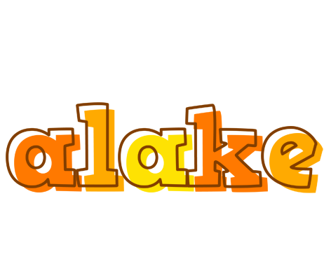 Alake desert logo