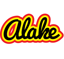 Alake flaming logo